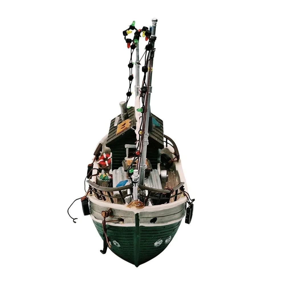 Lemax Village Collection Annibelle Fishing Boat Christmas Village Lighted 44158
